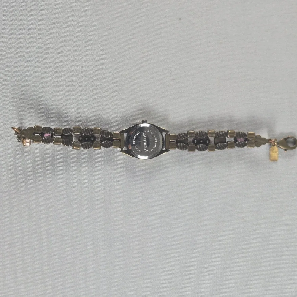 Marcy DeMarco La Contessa Bracelet Watch‎ Rhinestone Vintage Whimsical Jewelry