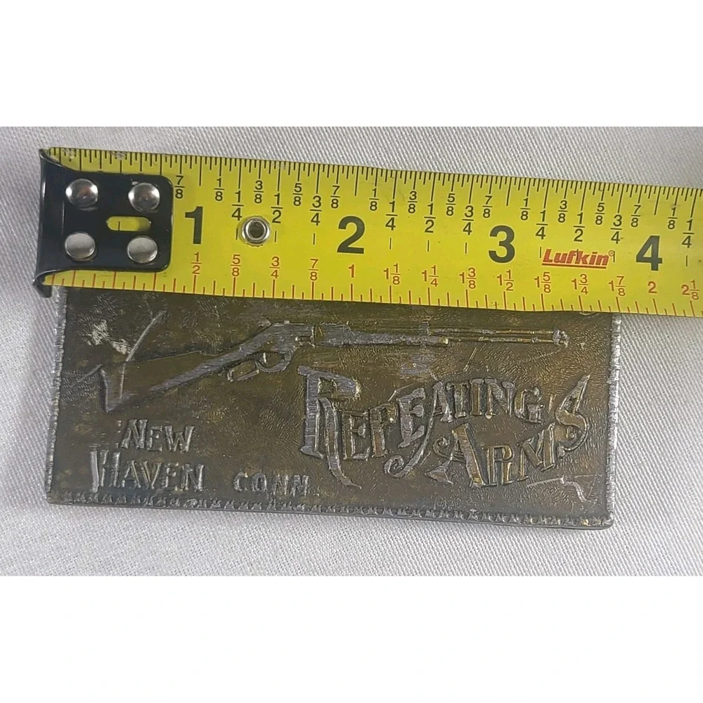 Winchester Repeating Arms Belt Buckle