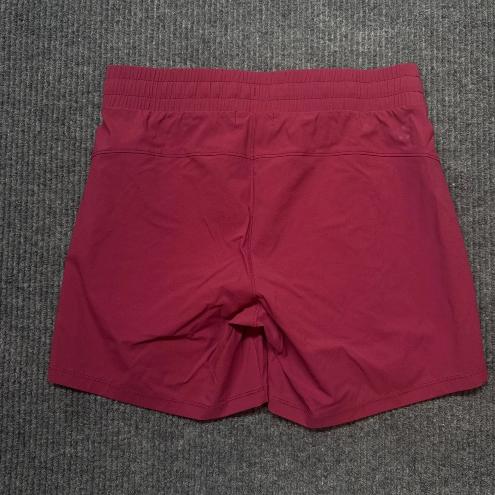 Tuff Athletics Active Shorts Womens S Pink Drawstring Pockets Athletic Gym