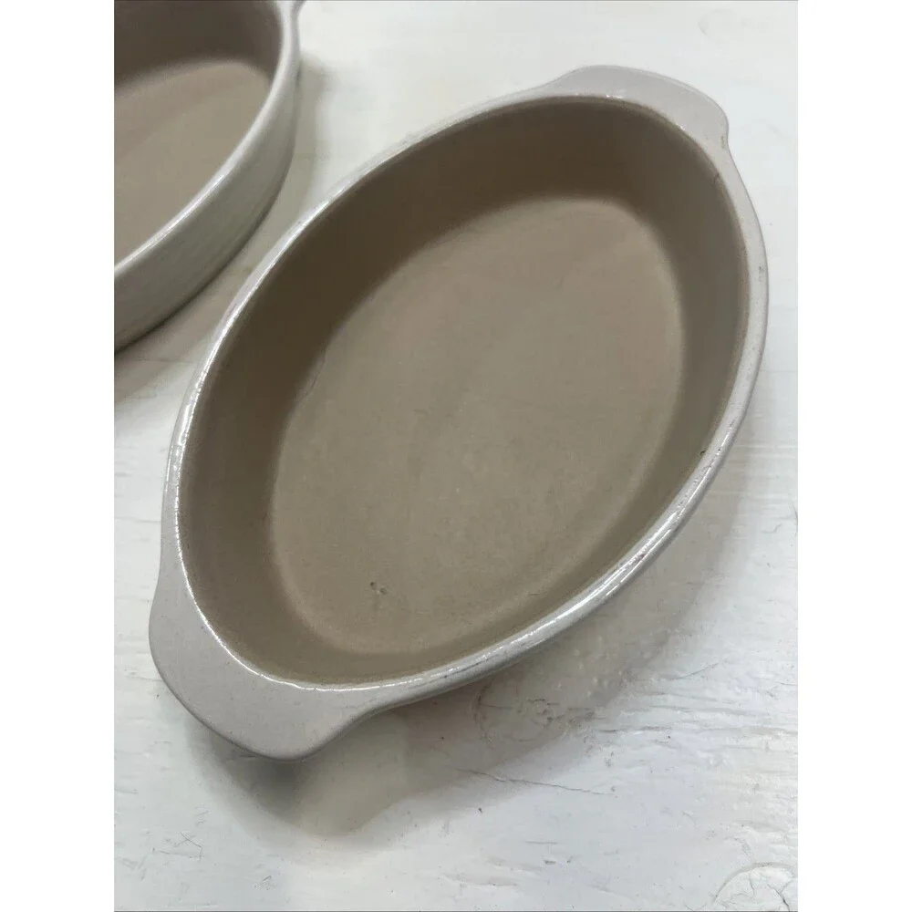 Pampered Chef Family Heritage Stoneware Oval Baker 9.5