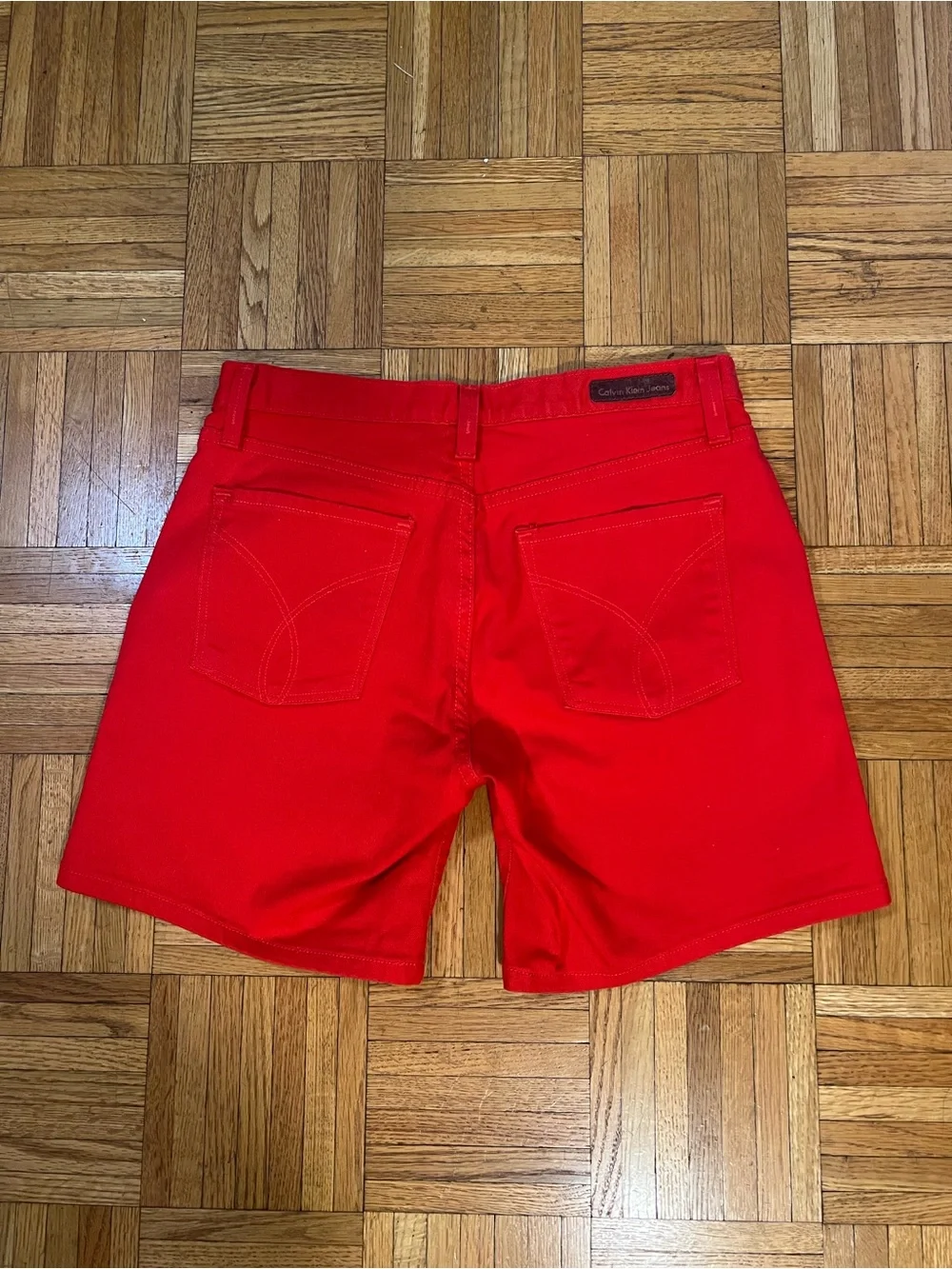Calvin Klein Jeans vibrant red