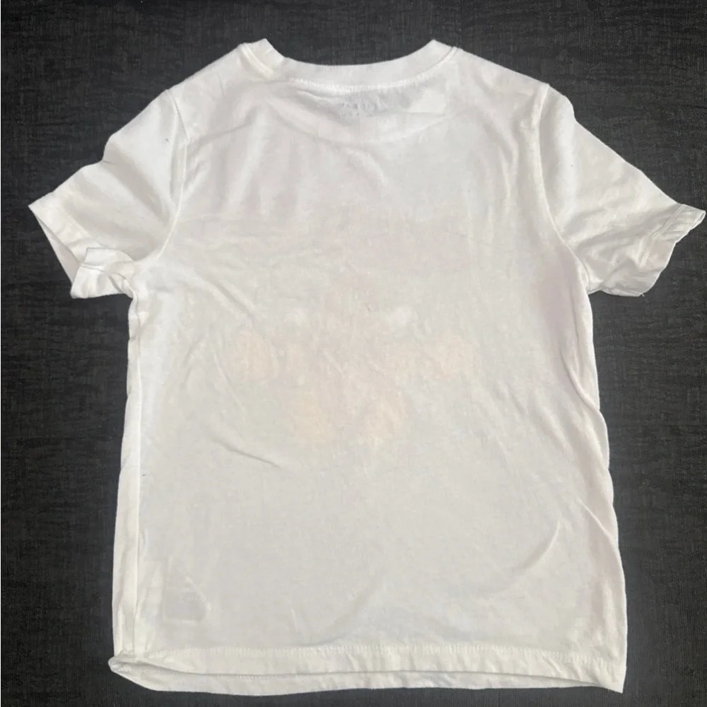 Old Navy Kids White Tee with Bowser Graphic