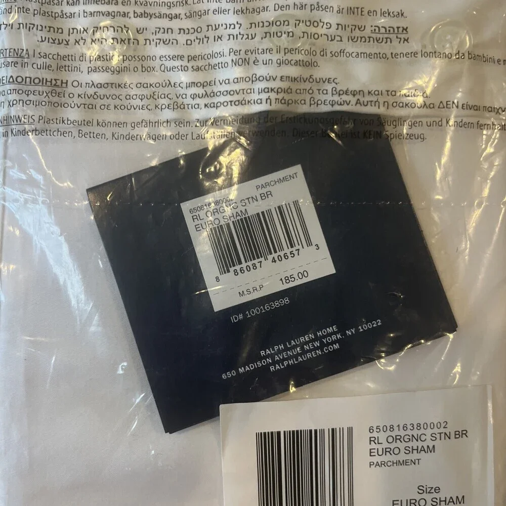 Ralph Lauren euro retail