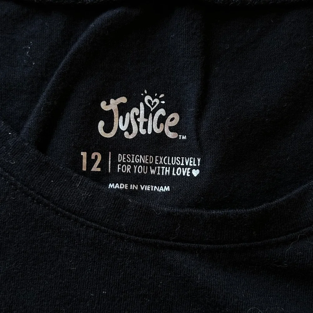 Justice girls graphic