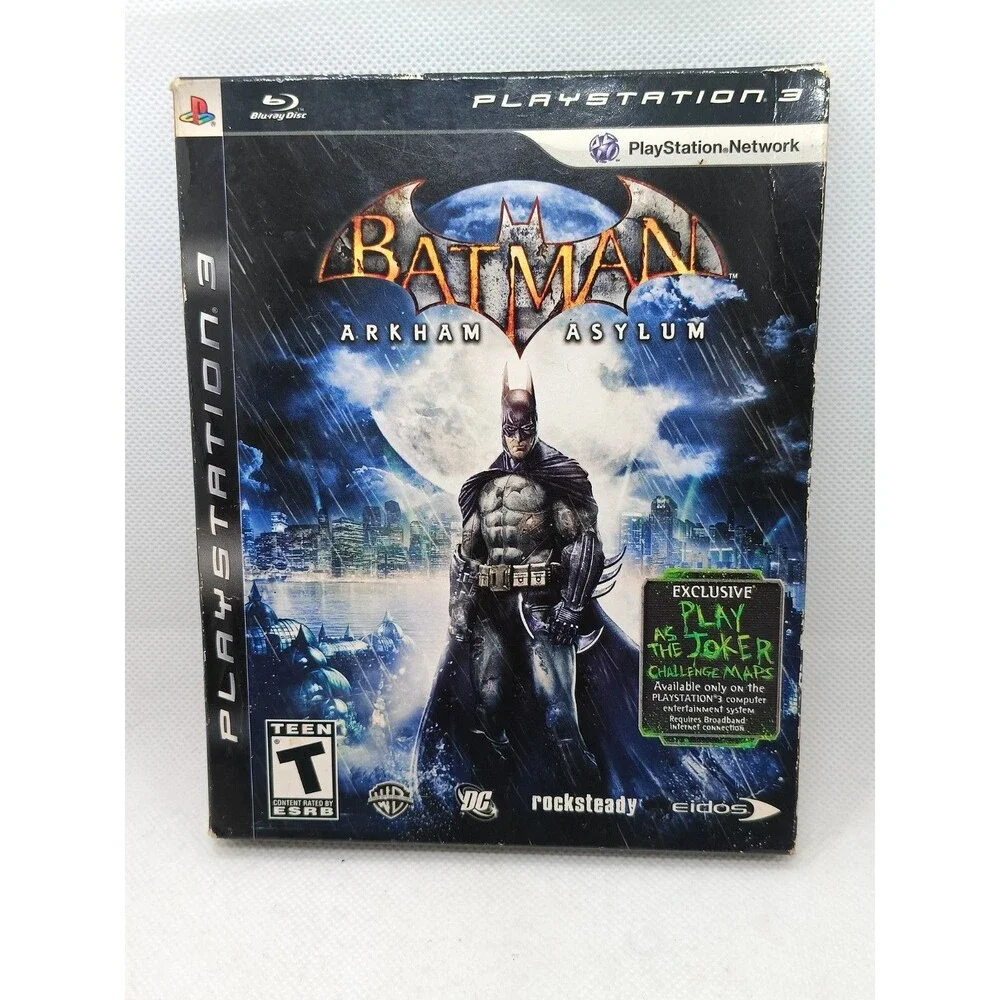 Batman Arkham Asylum Collector's Edition (PlayStation 3) PS3 Tested