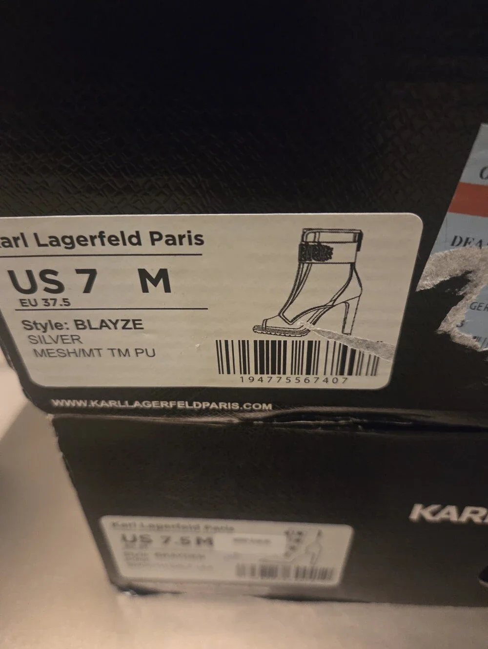 Karl Lagerfeld size 7m