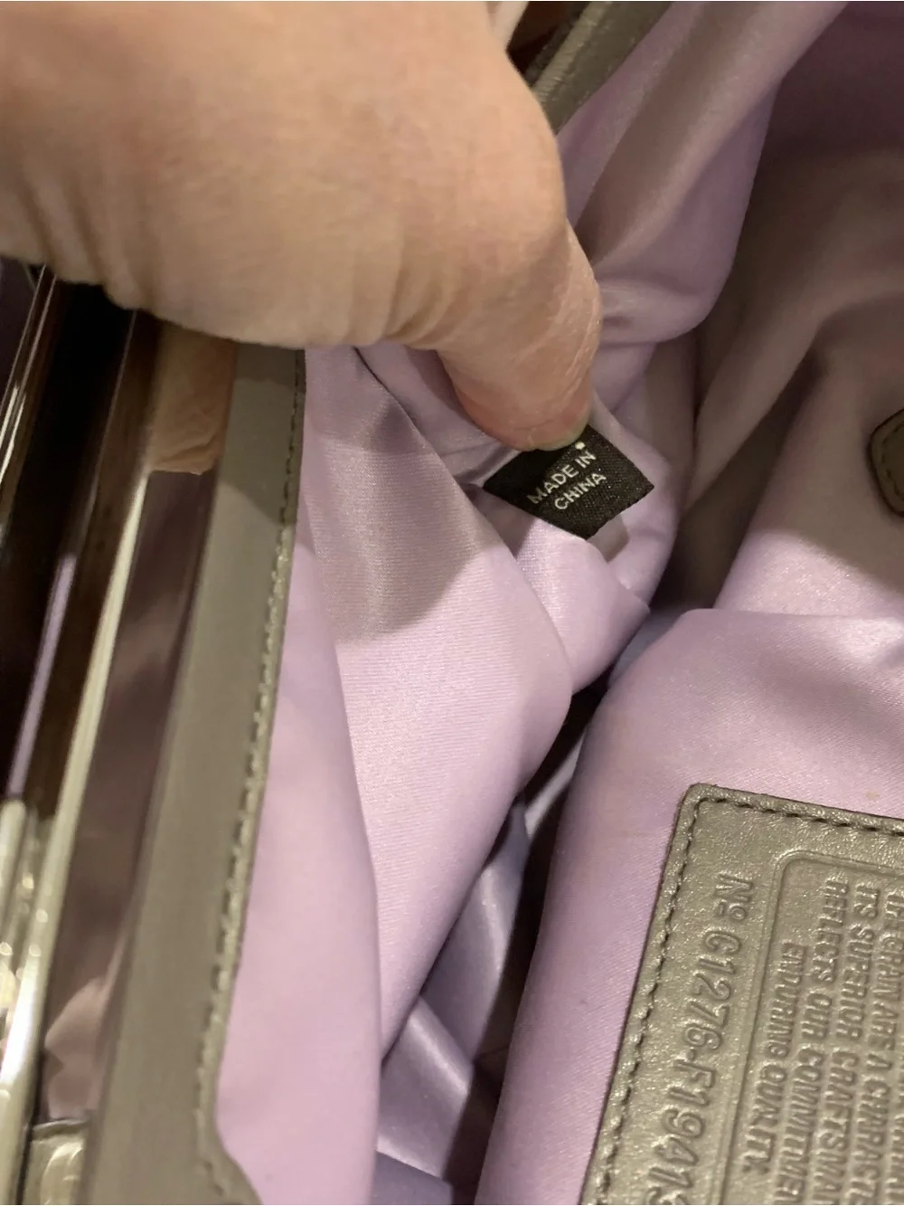 Coach signature double