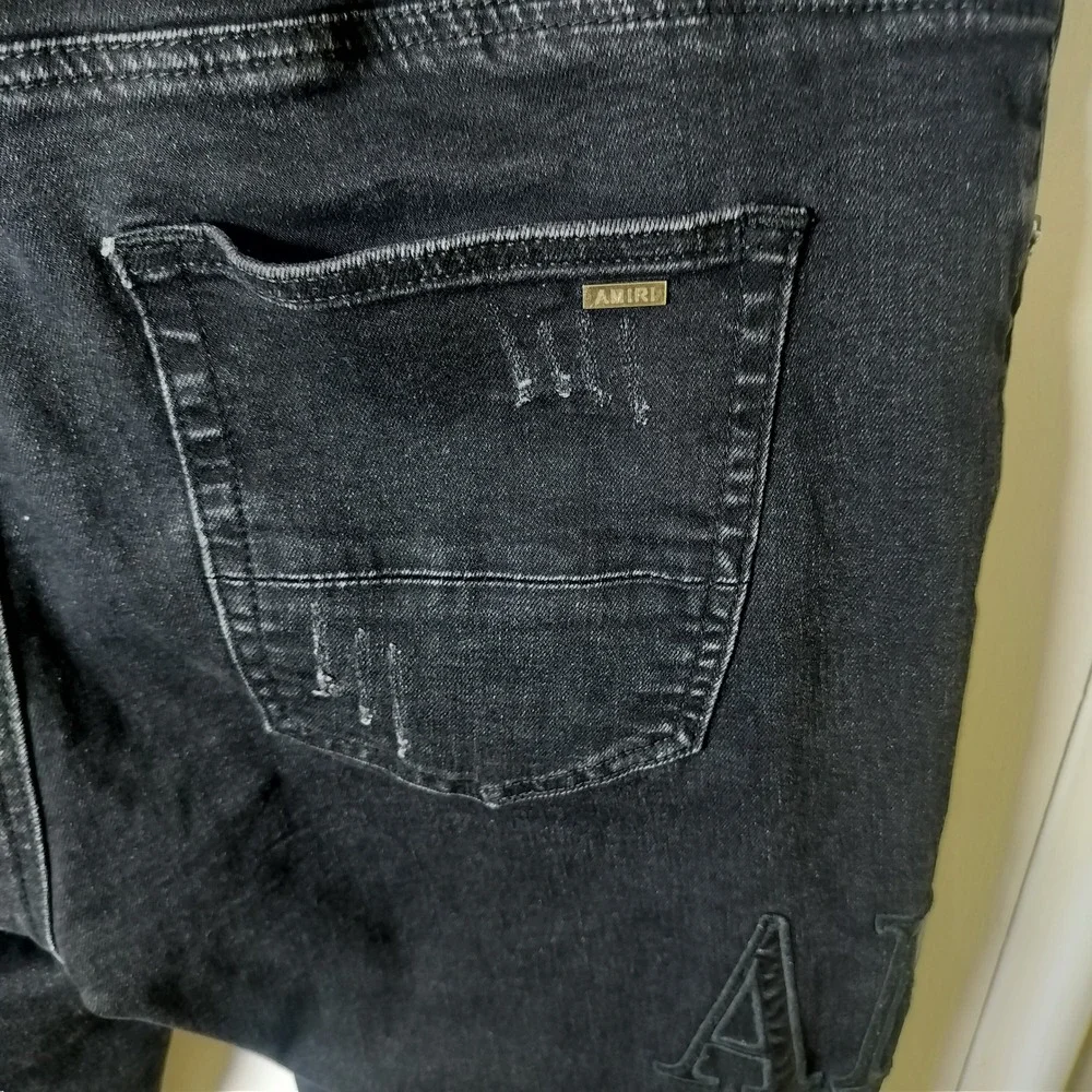 AMIRI distressed denim