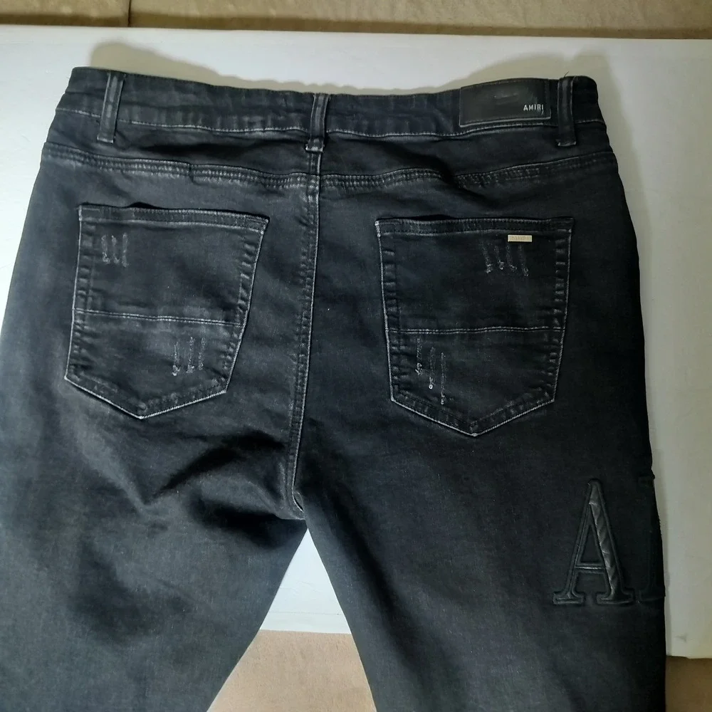 AMIRI distressed denim