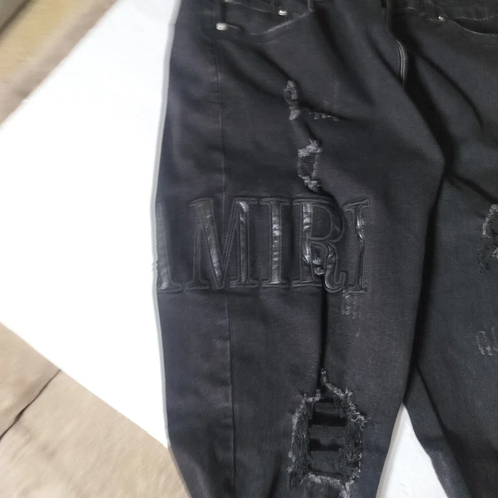 AMIRI distressed denim