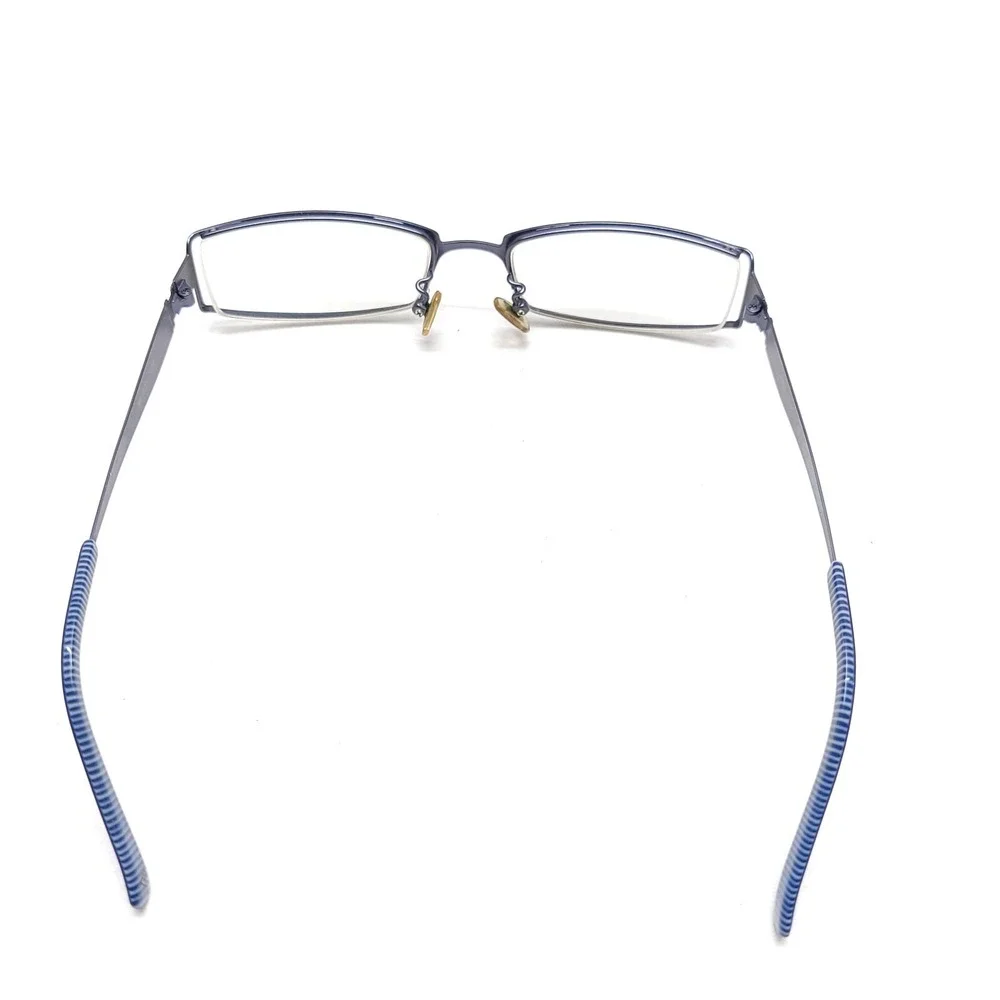 ABBA Eyeglass Frames ONLY AB 8031‎ C36 52/18/138 Silver Blue