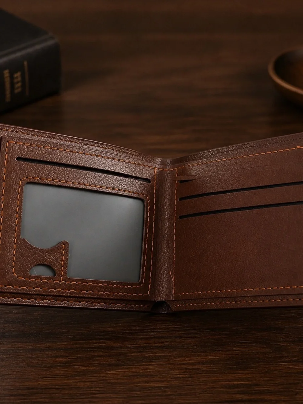 N/A brown leather