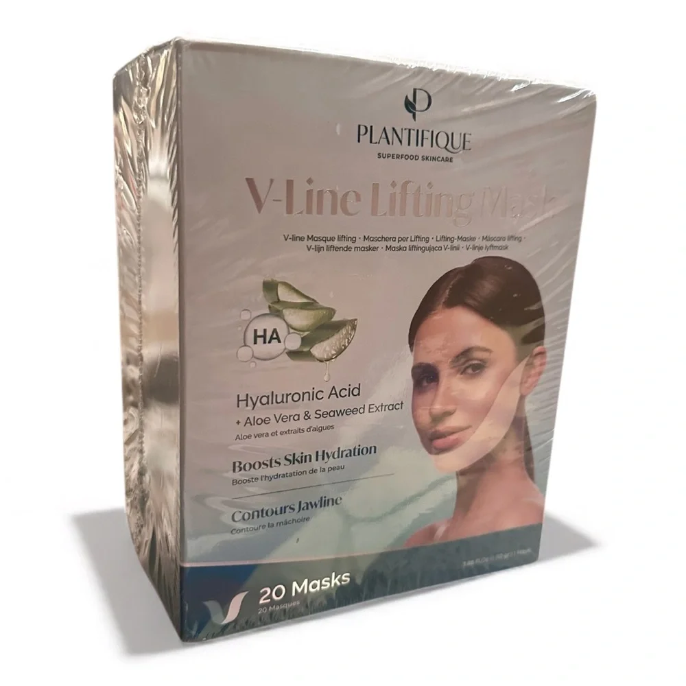 PLANTIFIQUE V-Line Collagen Mask for face 20 PCS