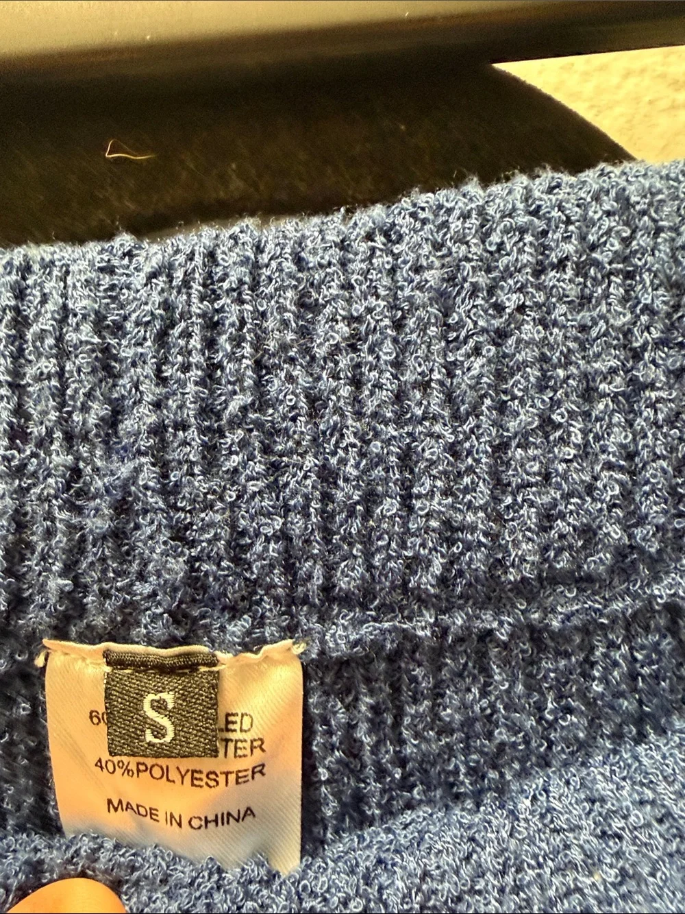 Zesica blue knit