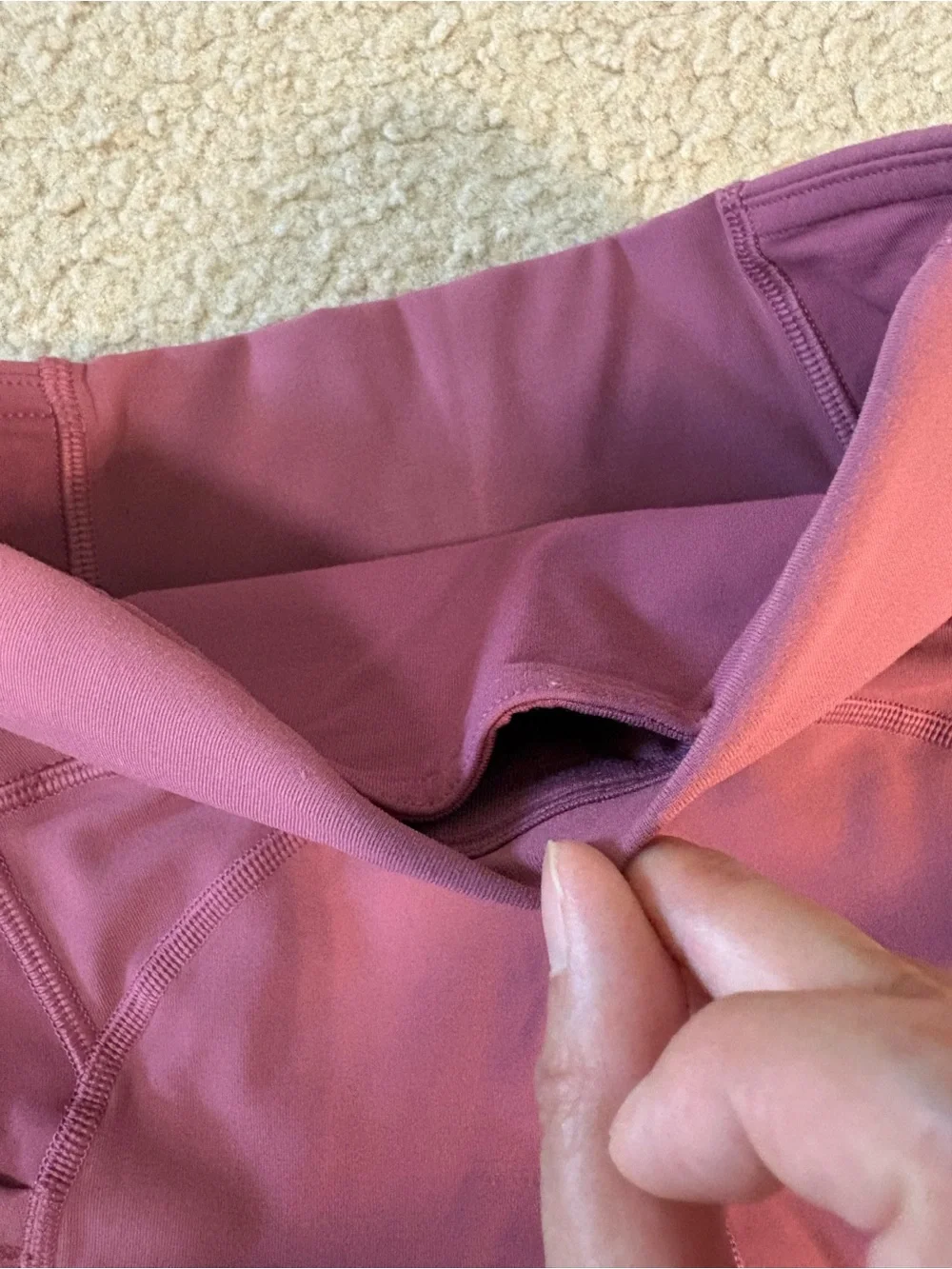 lululemon athletica measurements laid