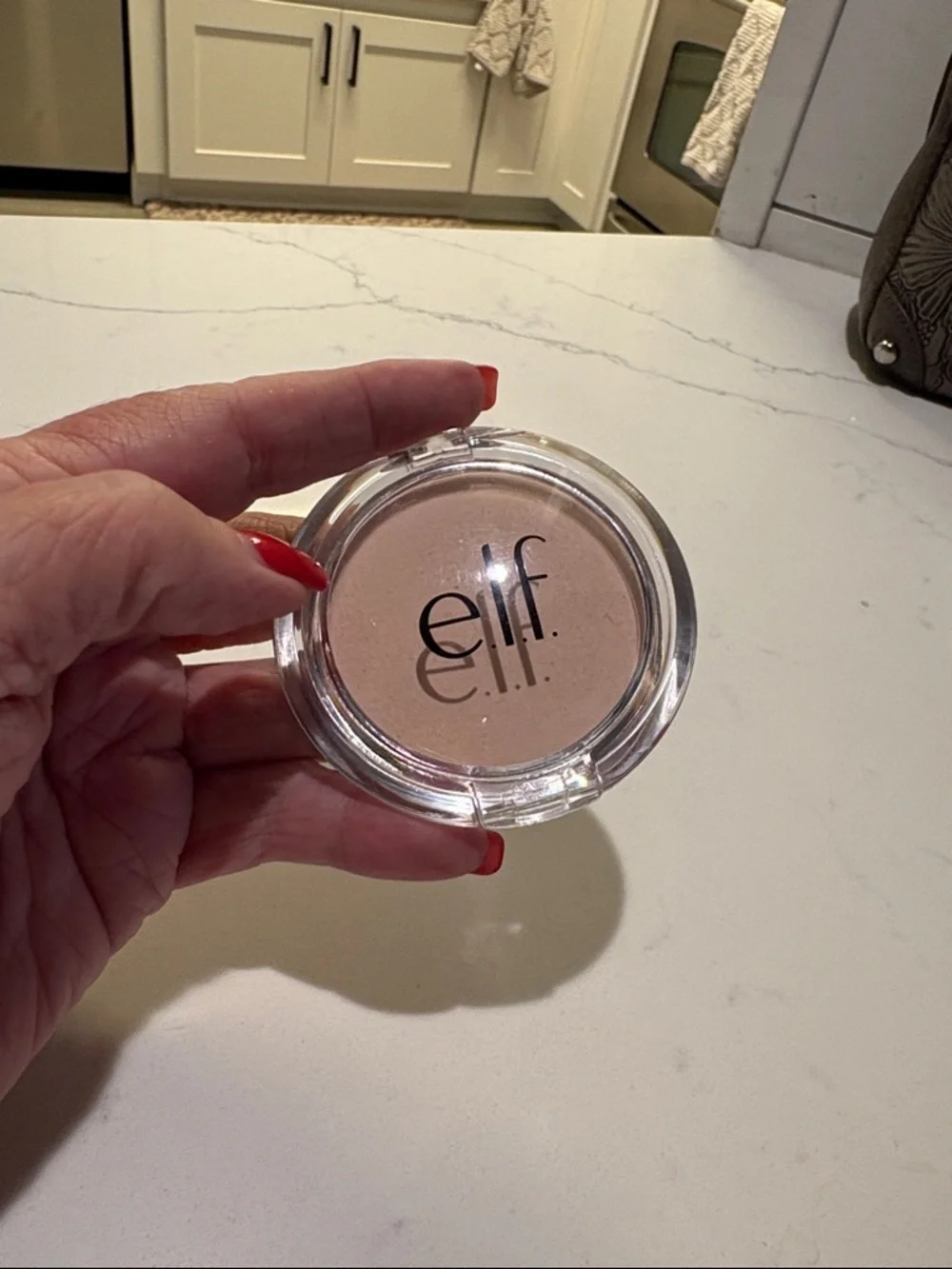 e.l.f. Pressed Setting Powder - Light Pink Finish
