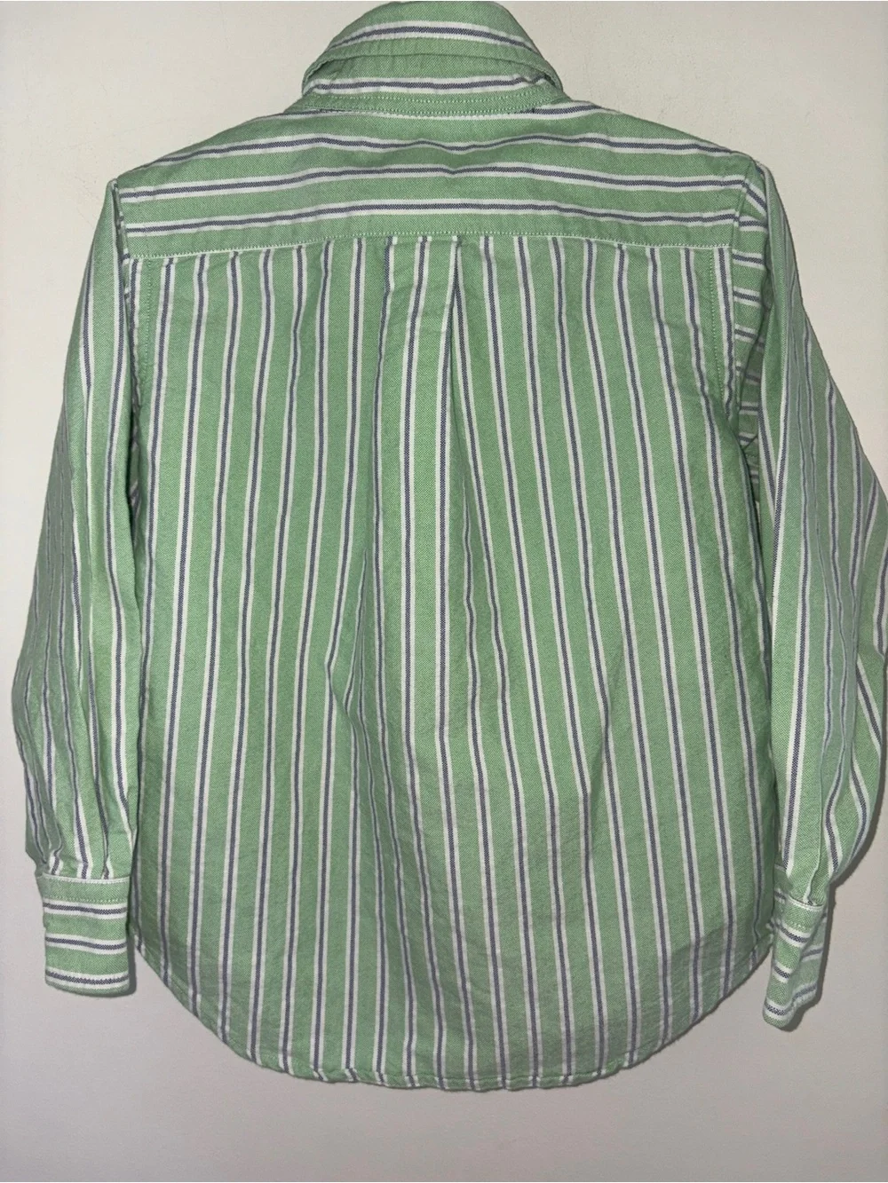 NWOT vintage Ralph Lauren striped oxford cloth shirt boy's 4/4T