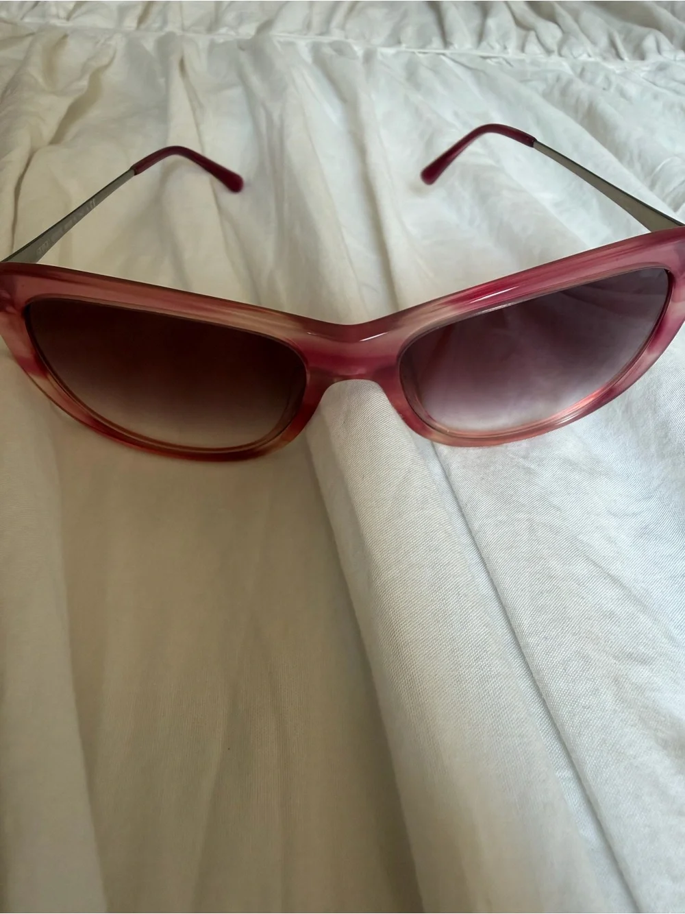 Giorgio Armani Pink Gradient Cat-Eye Sunglasses