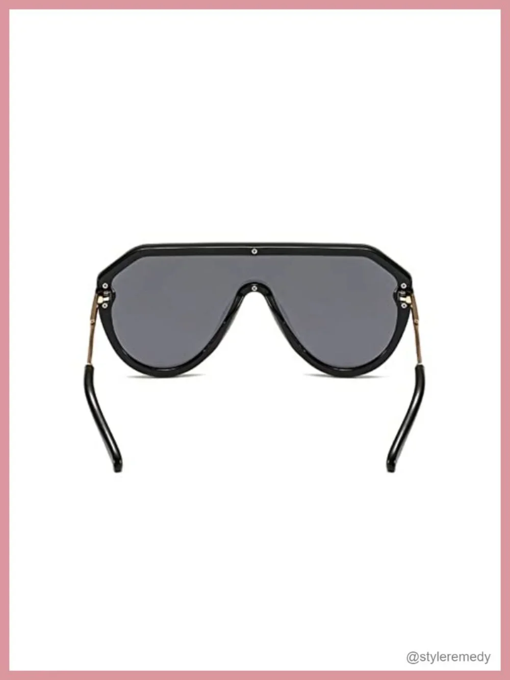 Oversized Square Sunglasses for Men Women Classic Flat Top Goggles