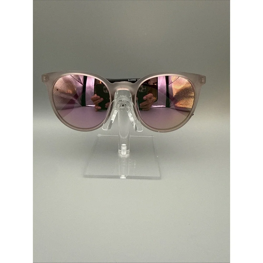 SOJOS authentic Polarized Round Sunglasses SJ2092 Nude/Mauve Frames 52/21-145