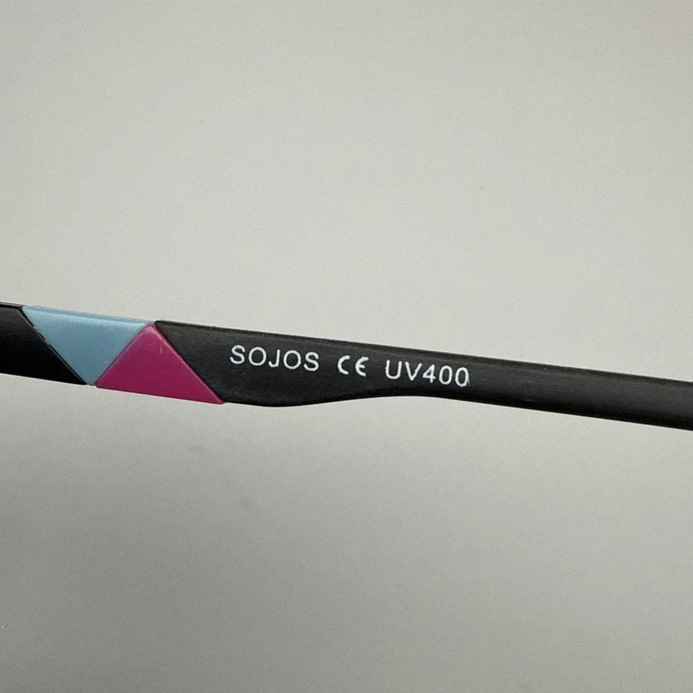 SOJOS authentic Polarized Round Sunglasses SJ2092 Nude/Mauve Frames 52/21-145