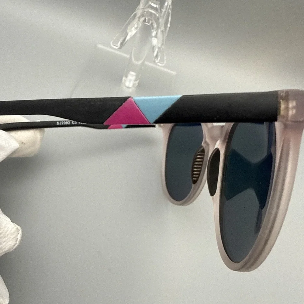 SOJOS authentic Polarized Round Sunglasses SJ2092 Nude/Mauve Frames 52/21-145