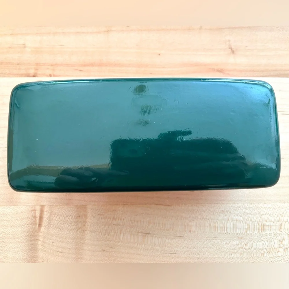 Kate Spade Pink/Green Leather Eyewear Case