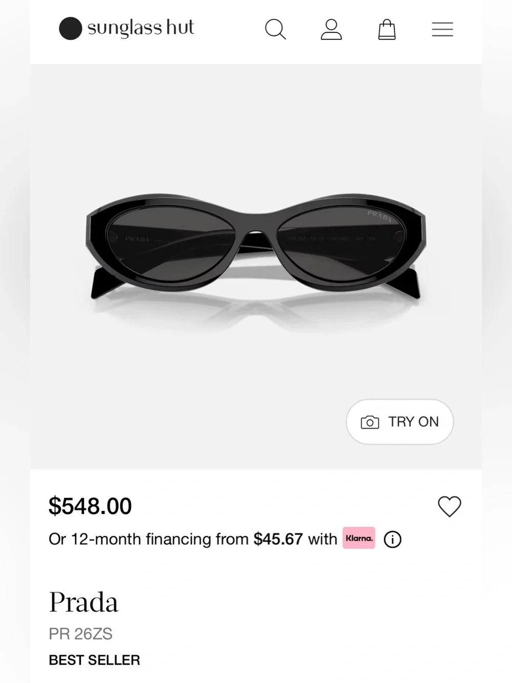 Prada PR 26ZS Sunglasses