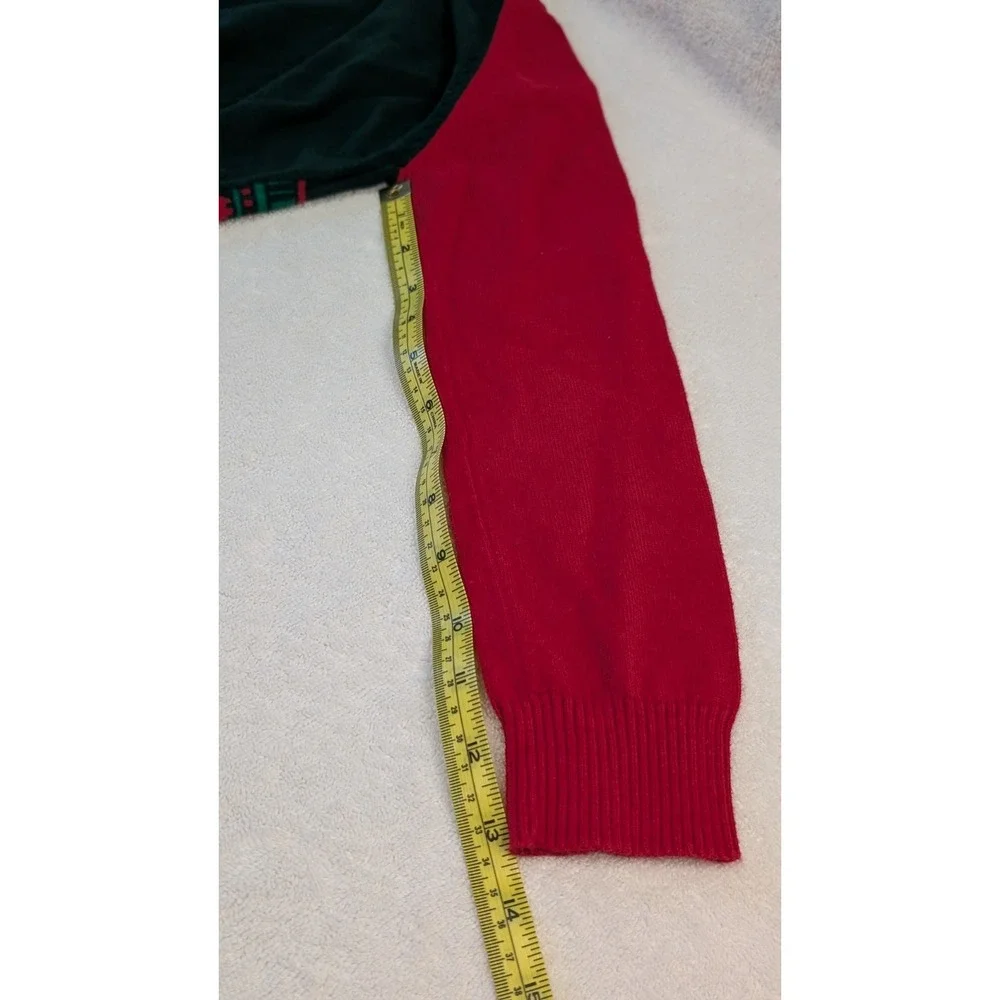 Naughty Nice Christmas Sweater Reversible Sequin Kids Size M (7-8) by Well Worn