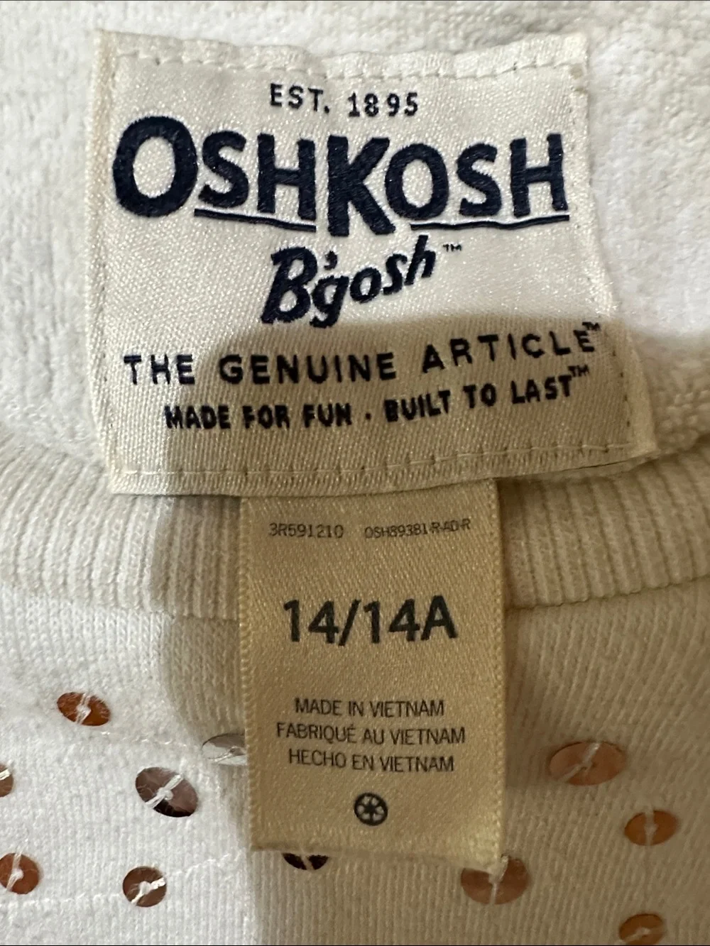 OshKosh Bgosh soft cream