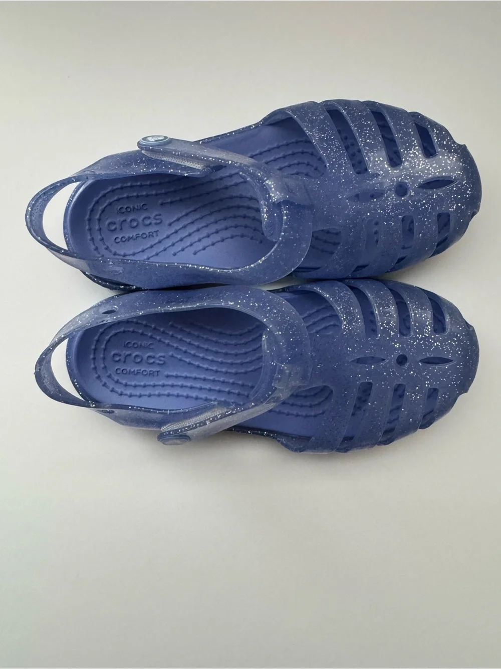 CROCS Toddler’s Isabella Glitter Strap Sandals