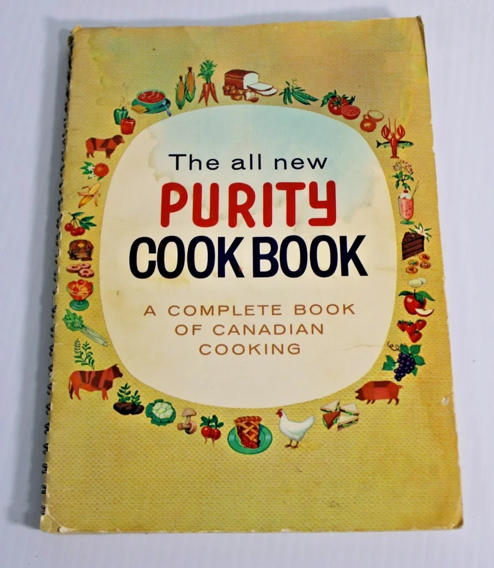 Vintage 1967 The All New Purity Cook Book Canadian Cooking Maple Leaf Mills