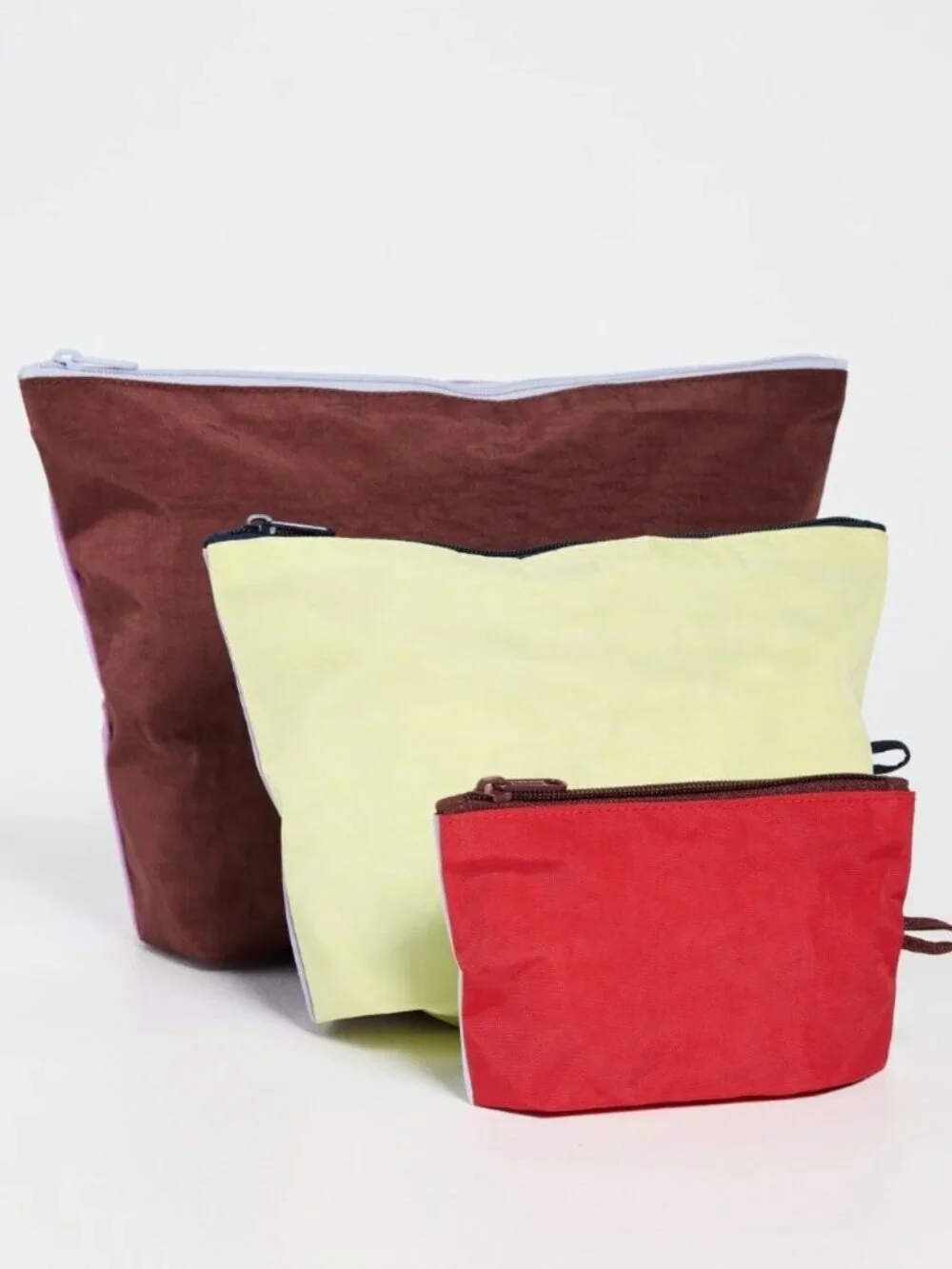 NWT Baggu Go Pouch Set Kaleidoscope Mix