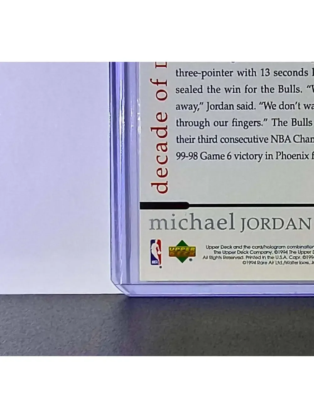 N/A this michael