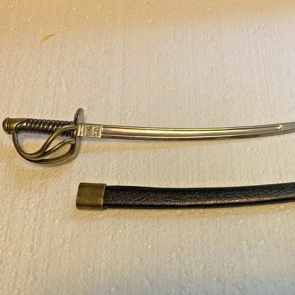 NEW Denix Civil War M1860 Cavalry Sabre with Scabbard Letter Opener