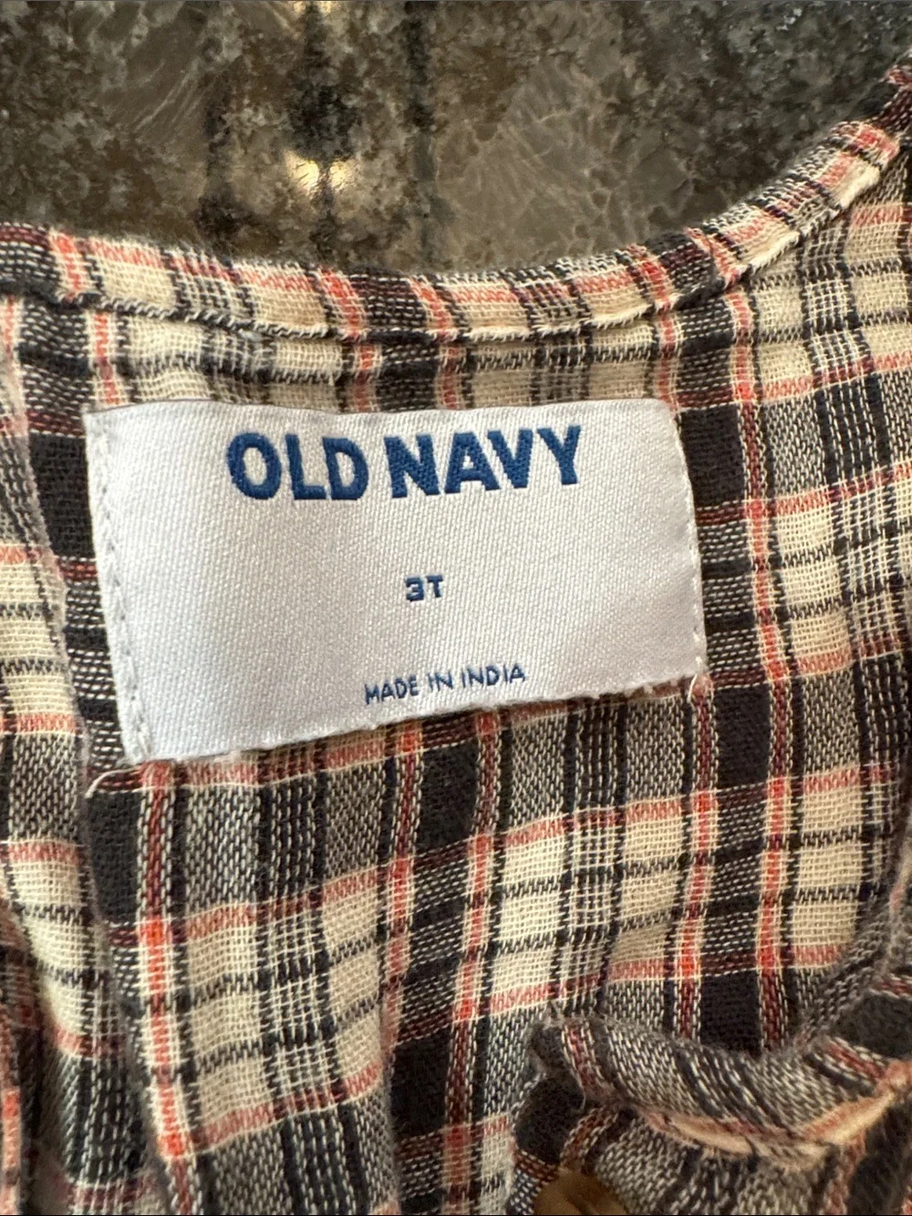 Old Navy soft plaid