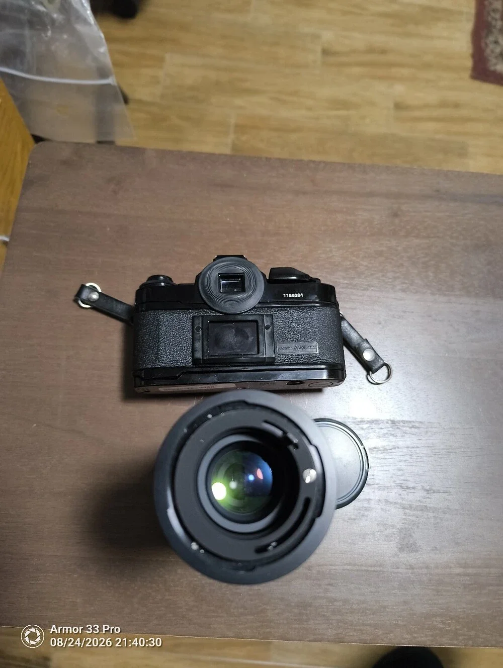Canon A-1 Camera.                                    W/Topman 58mm 1=80-300 mm