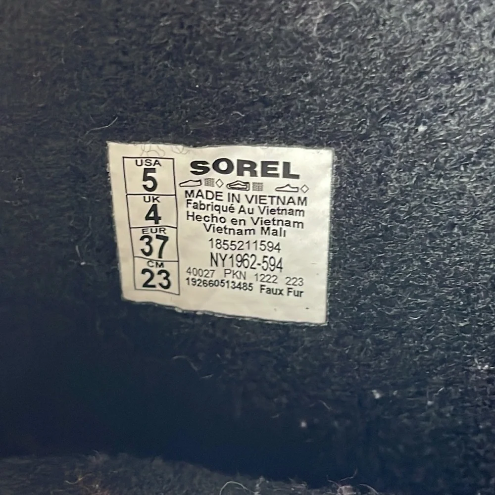 Sorel overall good