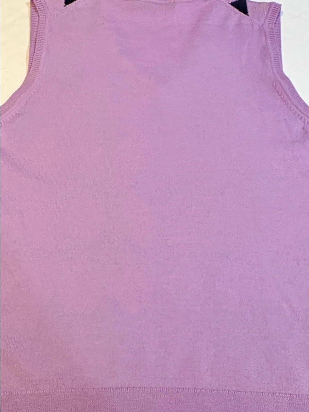 Brooks Brothers 100% Merino Wool Argyle Sweater Vest Men’s XL Purple Gray