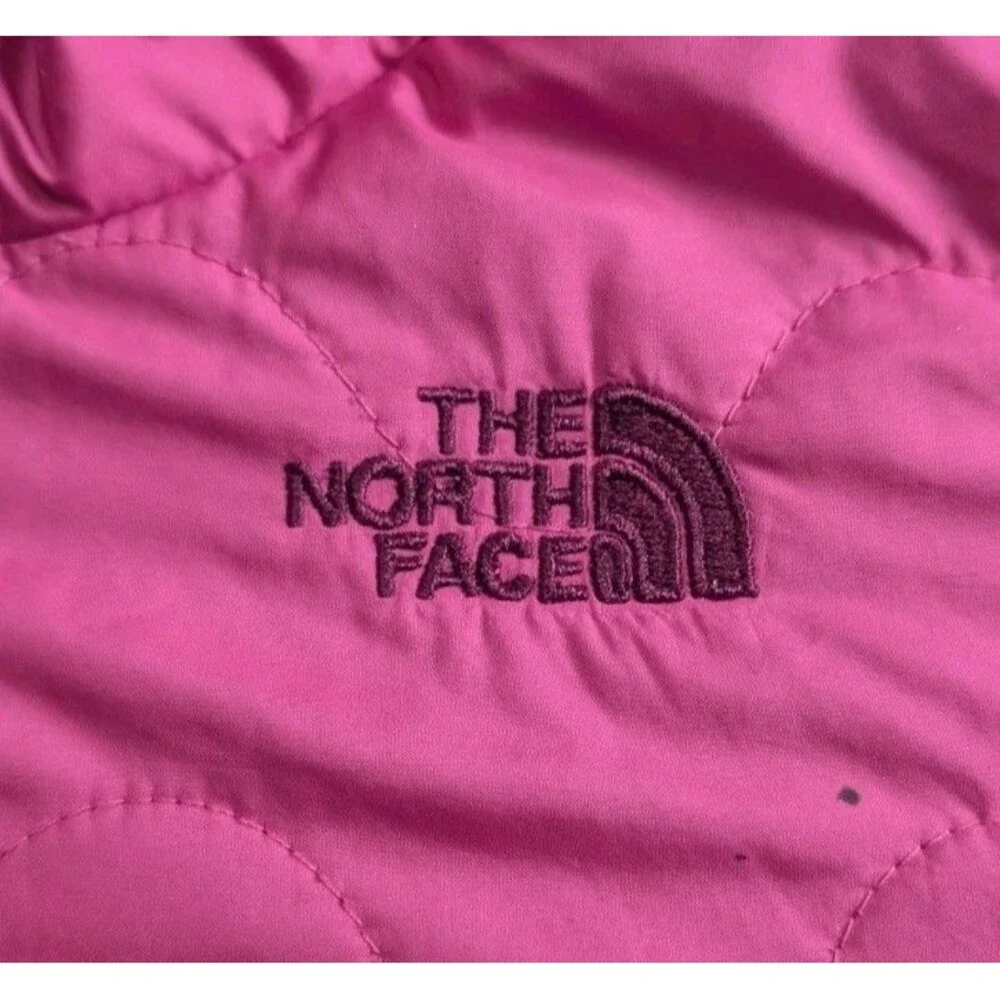 The North Face Baby Reversible Jacket Aztec Girls Sz 12-18 Months Purple