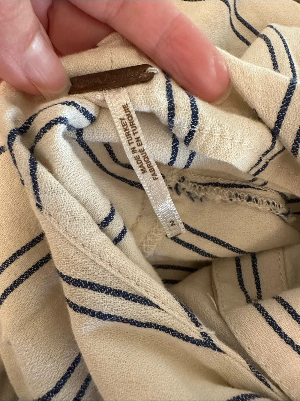 Free People cotton excellent 100%