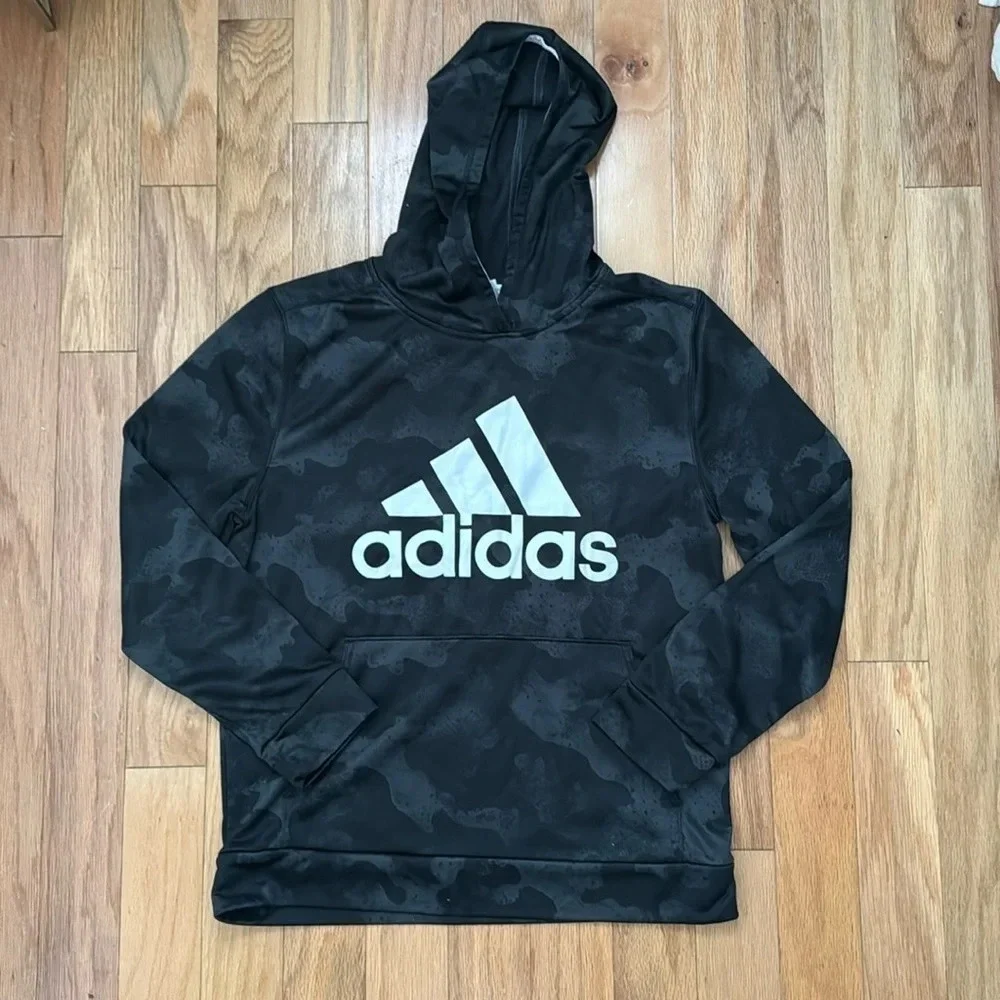ADIDAS Camo Hoodie Youth size XL