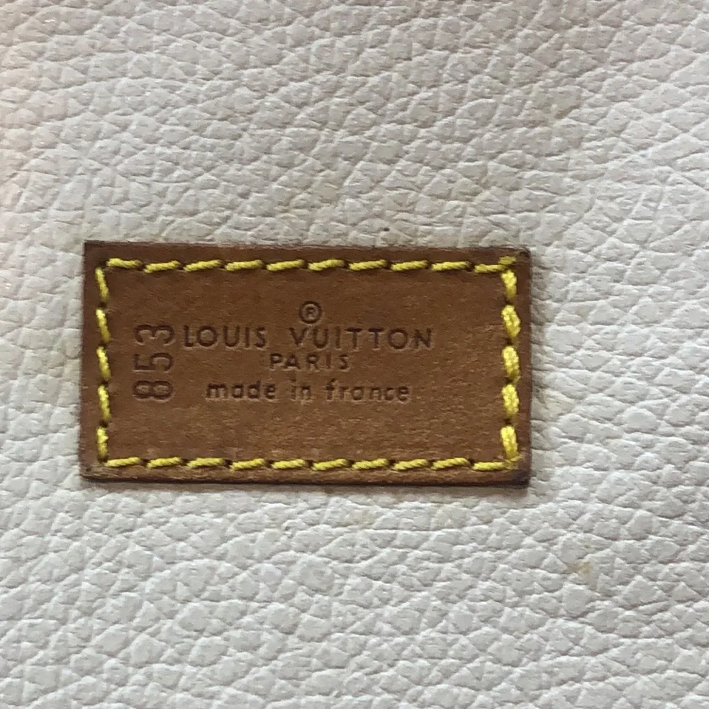 LOUIS VUITTON Monogram Sirius 55 Suitcase Lock/Key Tag/Poignet AUTHENTIC