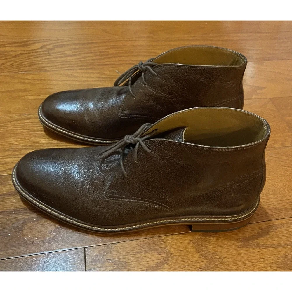 Cole Haan Barron $160 Men's Chukka Boots Size 11.5 M Leather Brown C22941