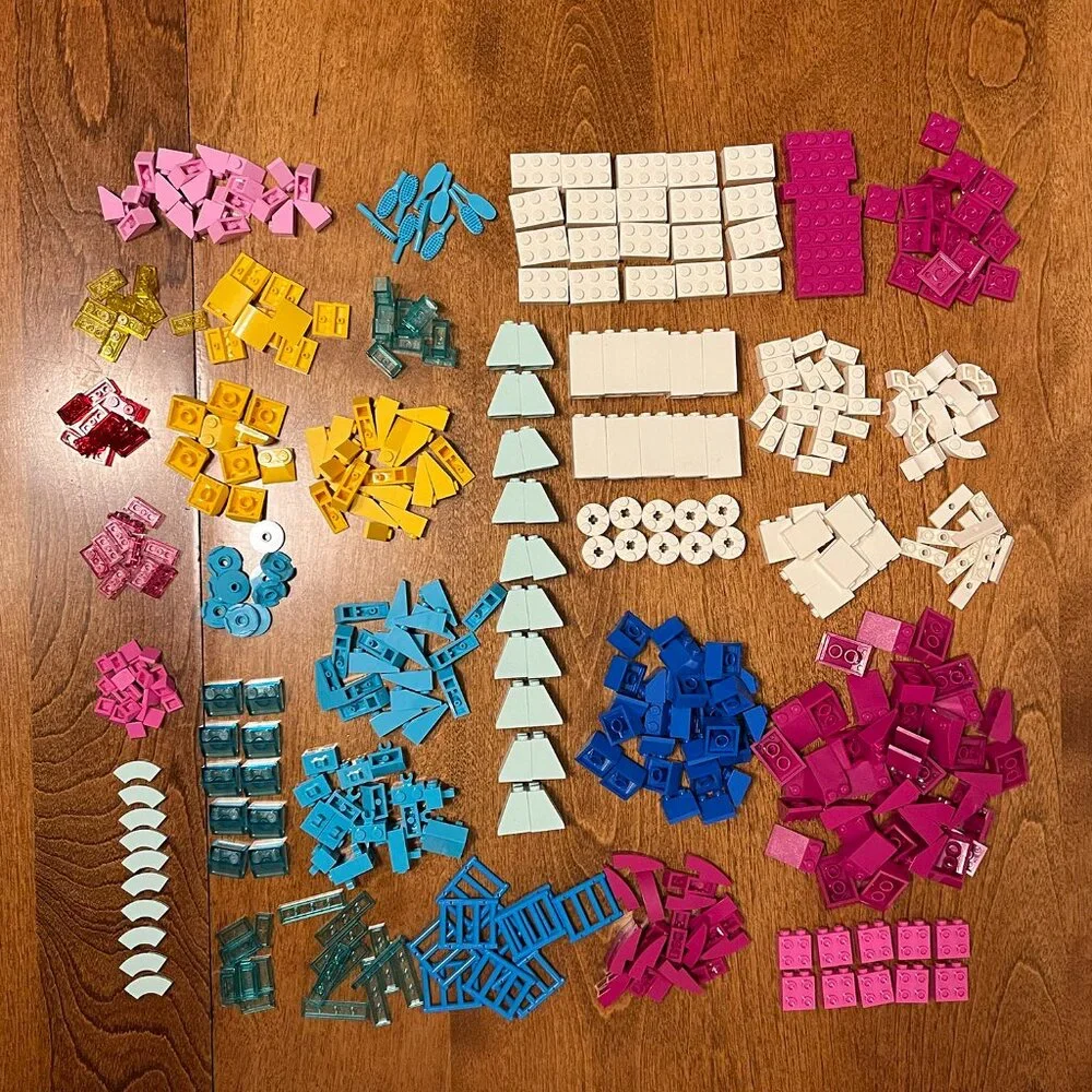 Lego pink creative build party kit