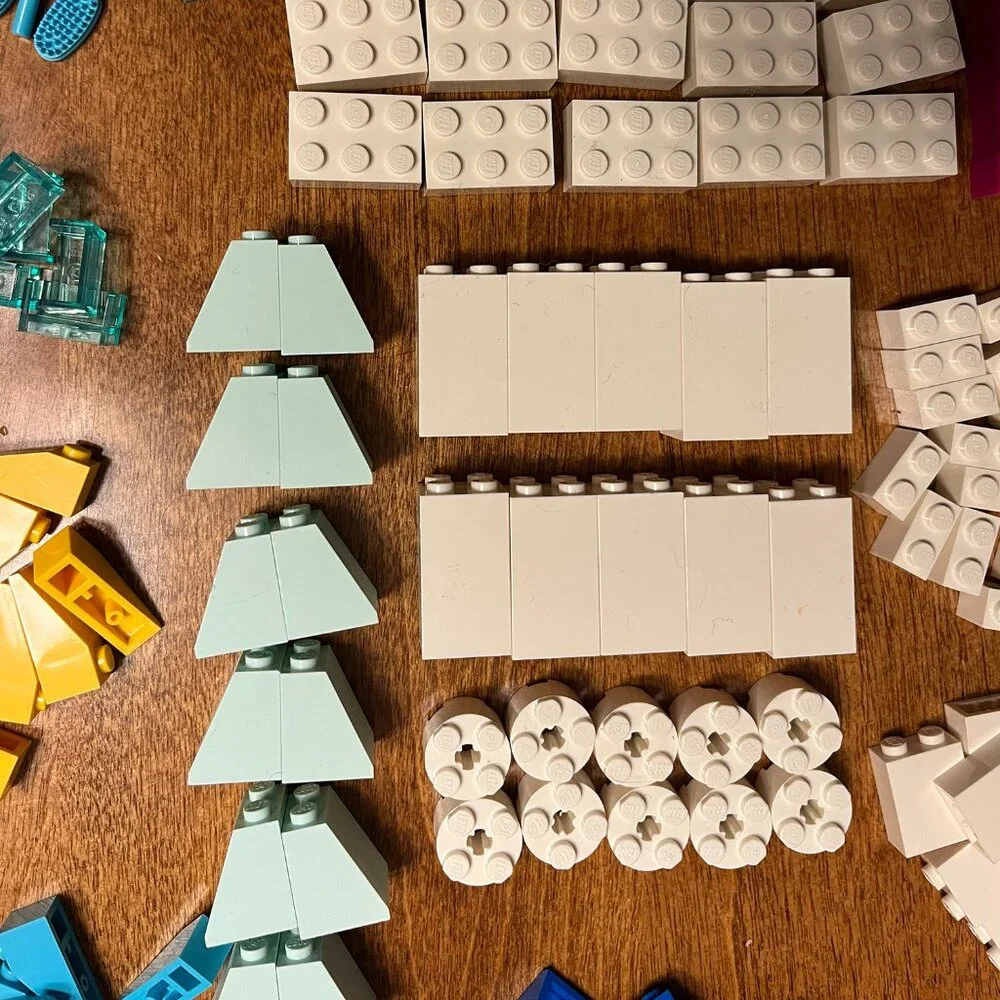 Lego pink creative build party kit