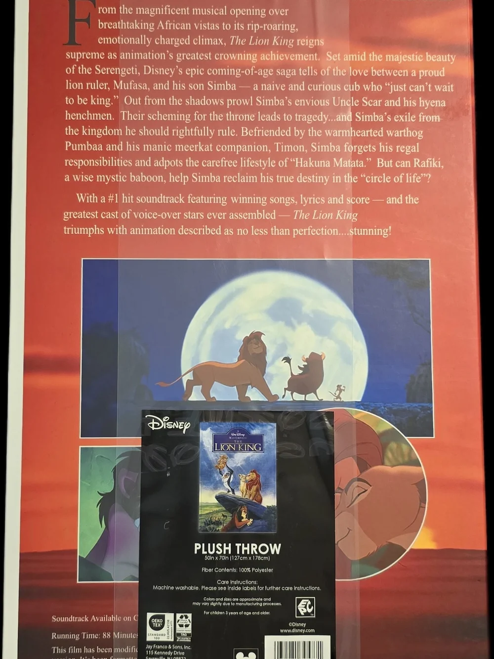 Disney includes one