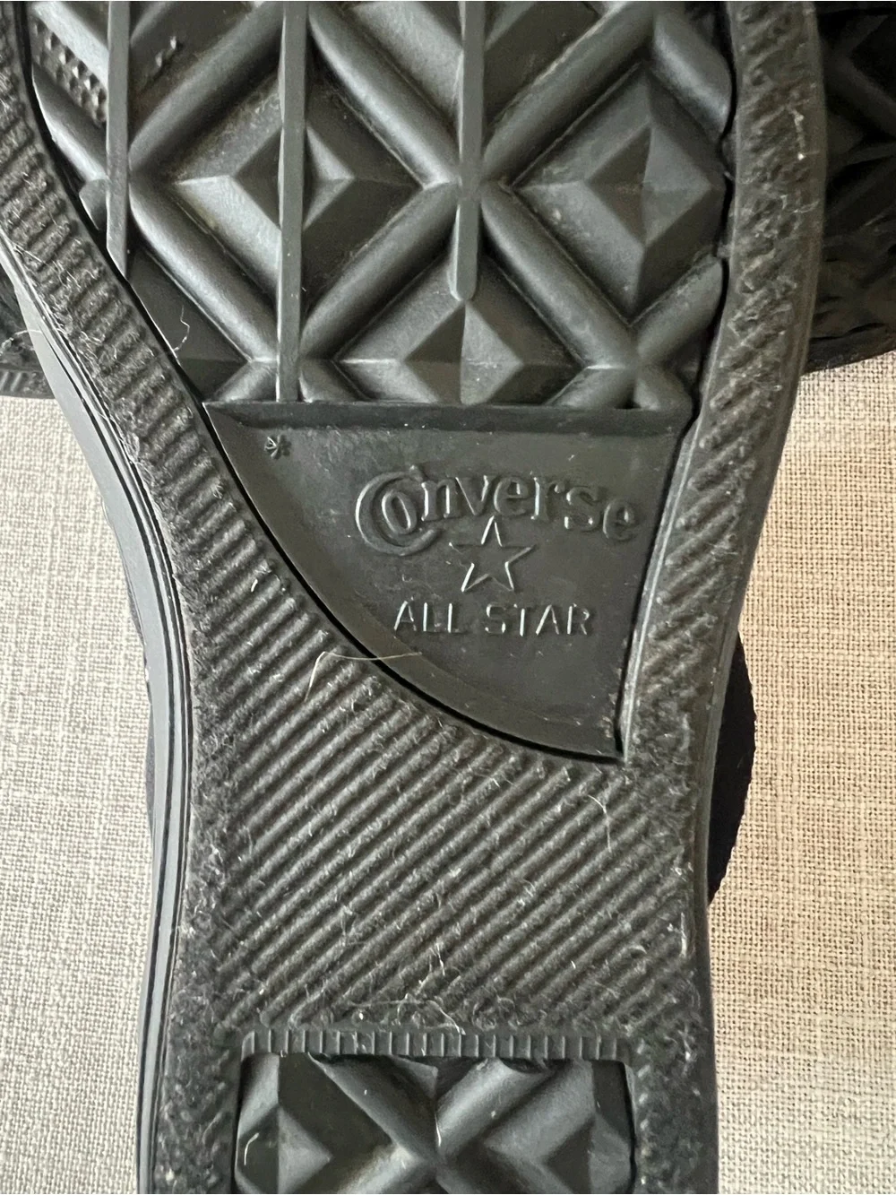 Converse all black
