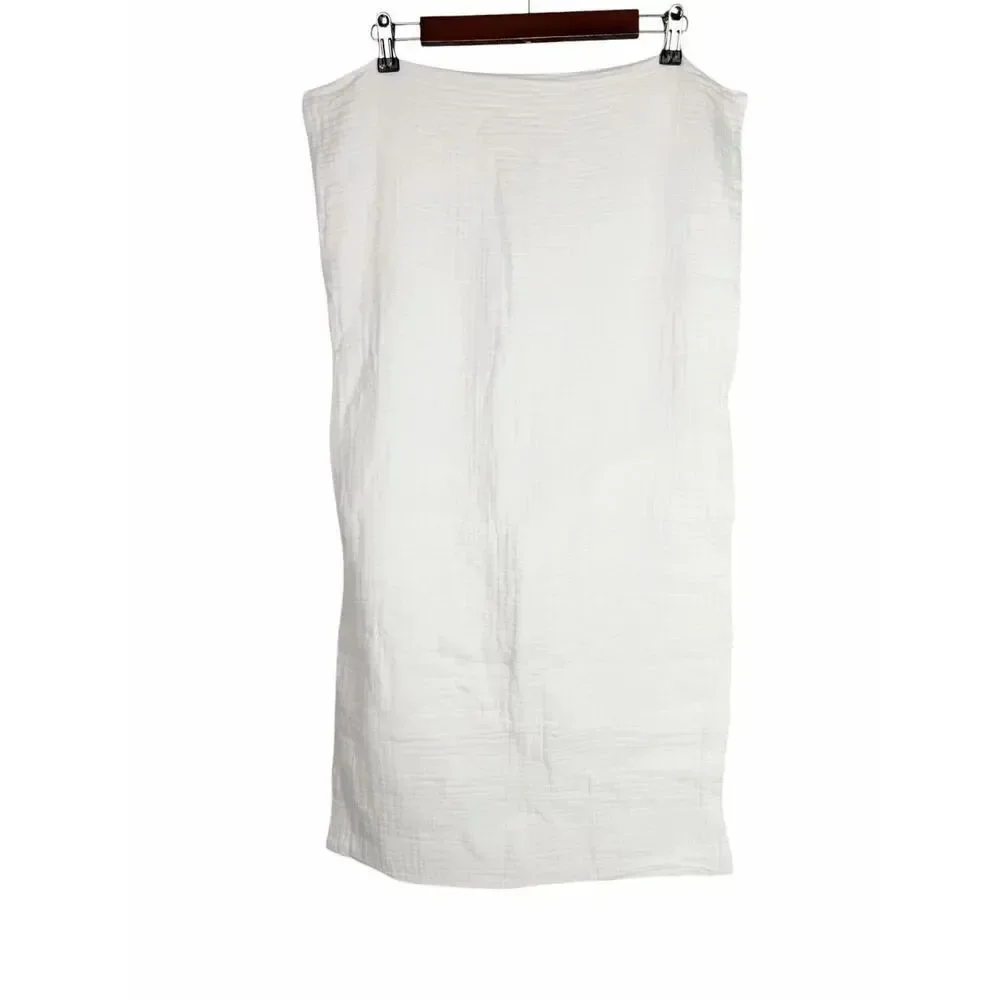 Parachute Organic Cotton White Gauze King Sham