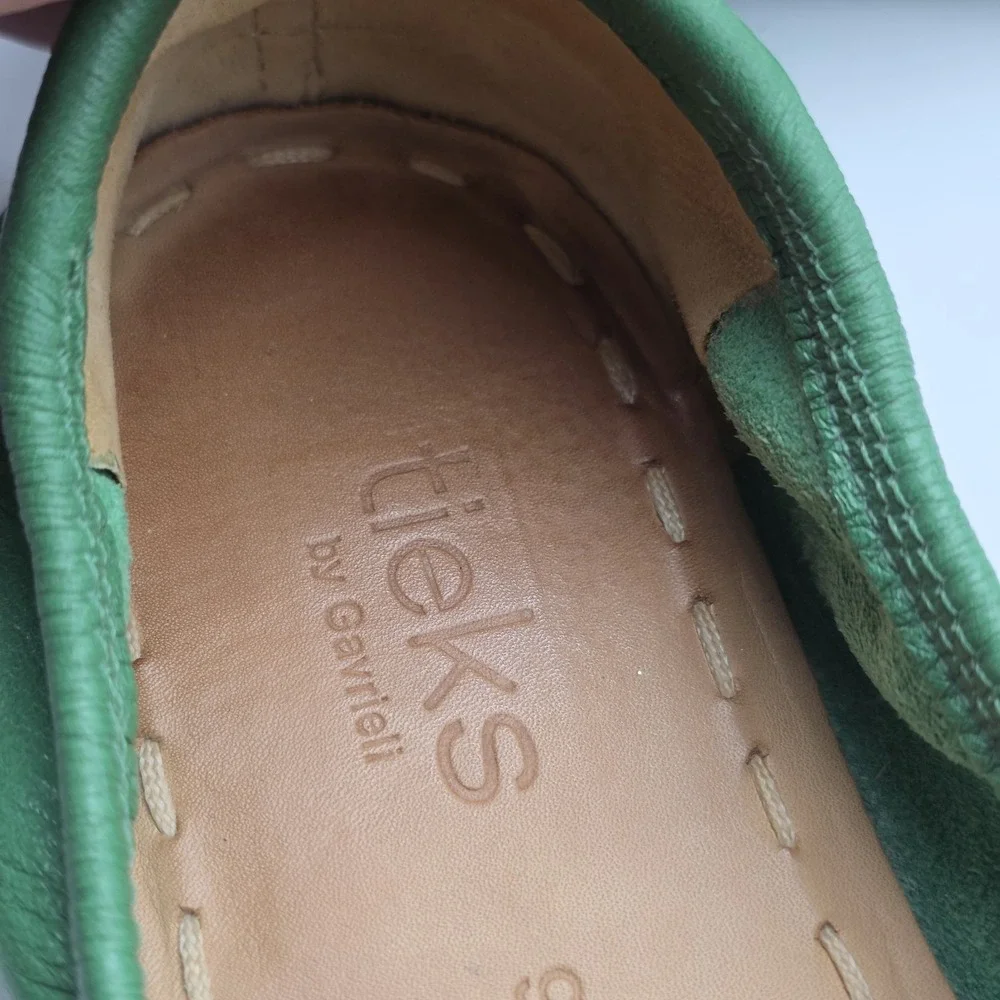 Tieks By Gavrieli Ballet Flats US 9 Clover Green Foldable Chic Comfortable